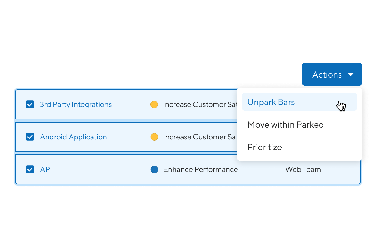 table-enhancements-plan Drive excellence with a lightweight product launch strategy